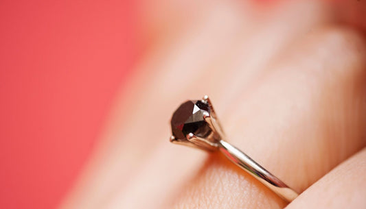 What Does a Black Engagement Ring Mean?