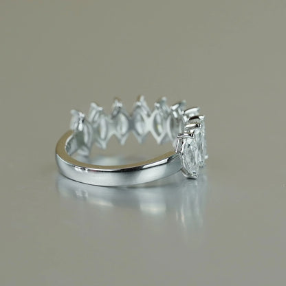 Lumen Astra Moissanite Cocktail Ring