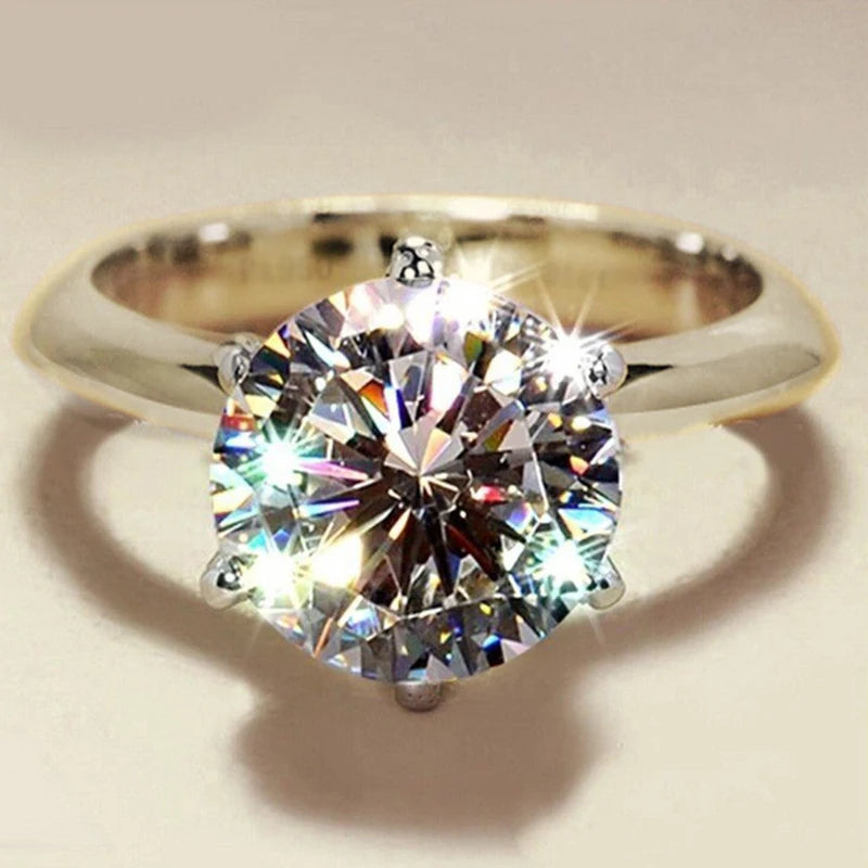 Lumen Orion 3.0CT Moissanite Solitaire Ring