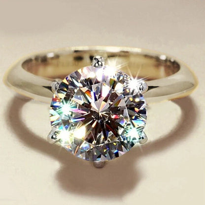 Lumen Orion 3.0CT Moissanite Solitaire Ring