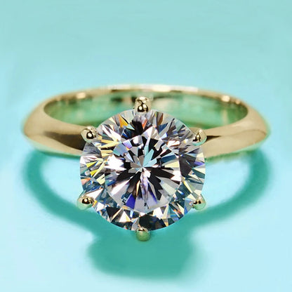 Lumen Orion 3.0CT Moissanite Solitaire Ring