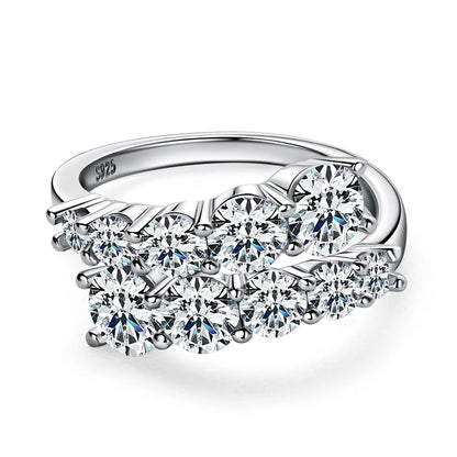 Lumen Aurora 3.36CT Moissanite Eternity Band